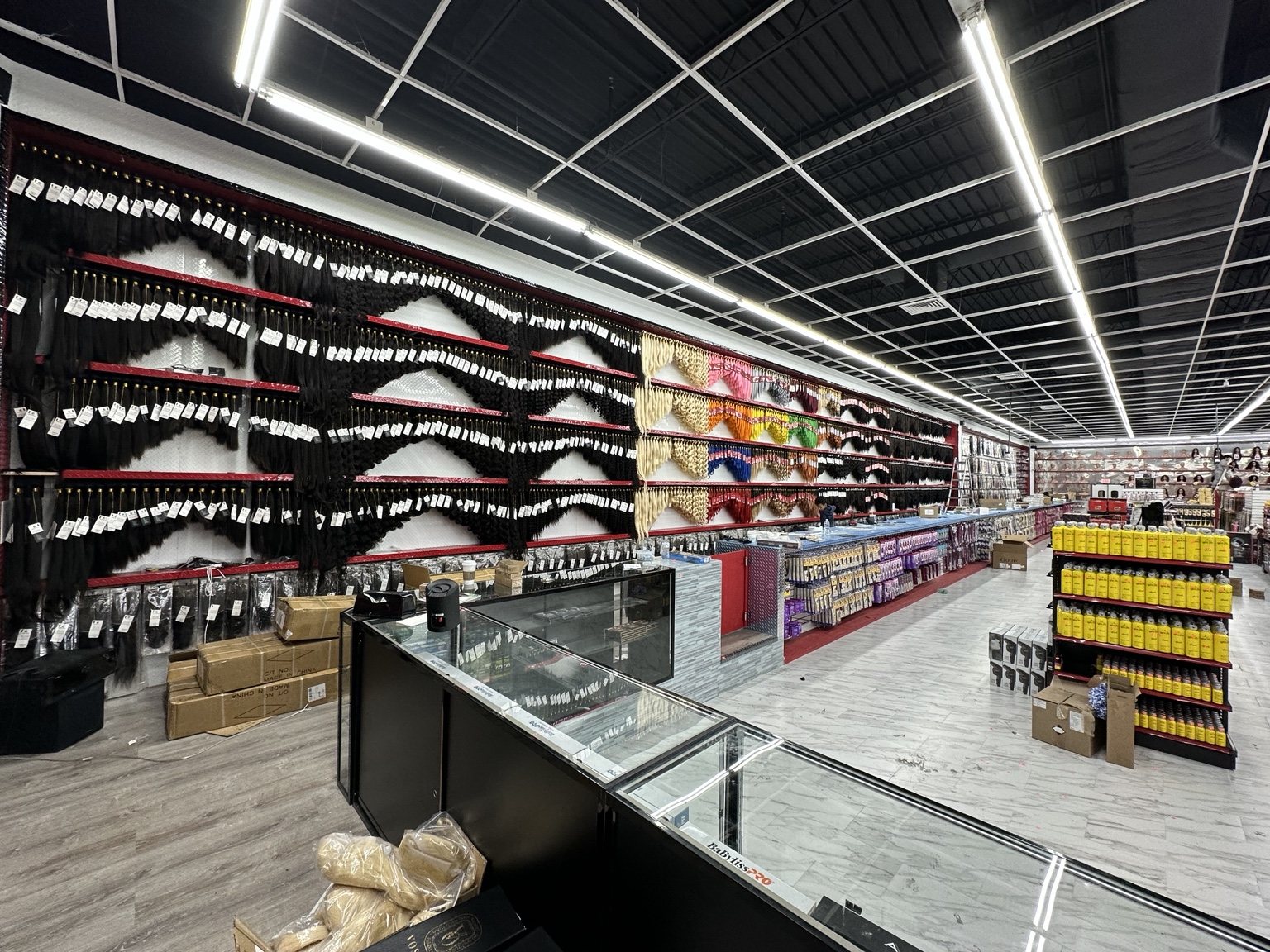 Interior of Hair Global Beauty Supply
